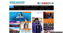 Desktop Screenshot of divinemagazineonline.com